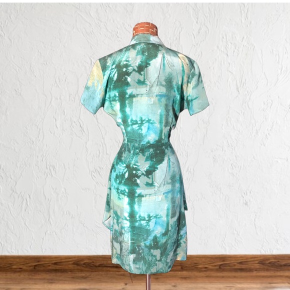 Vintage DIESEL 100% Silk Shift Dress - Picture 2 of 16